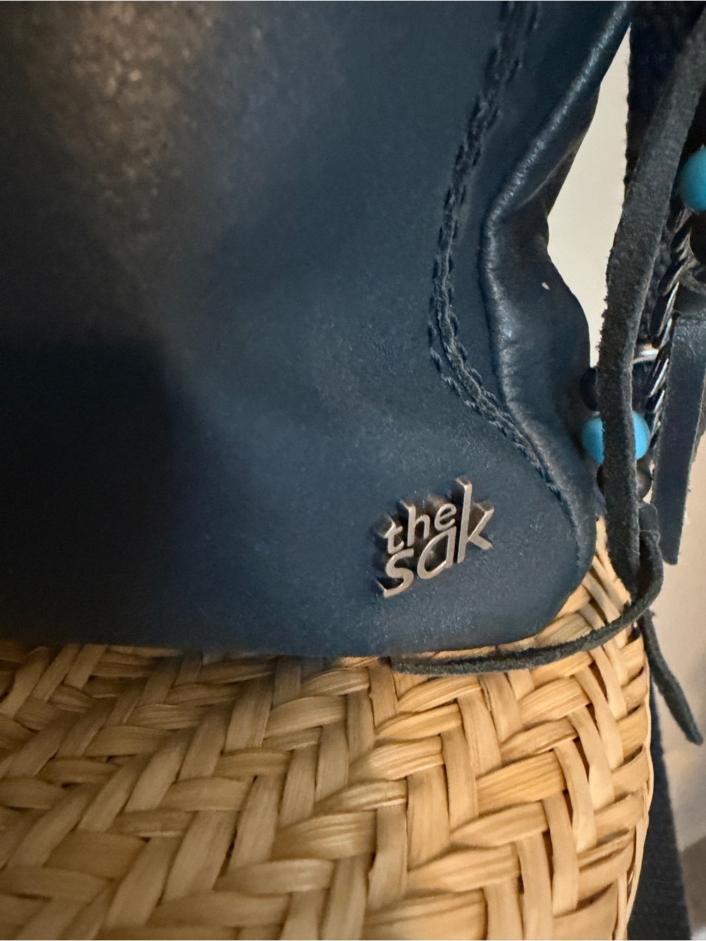 The Sak Katniss Indigo Leather Crossbody - Picture 4 of 11